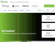 Tablet Screenshot of deoosthof.nl